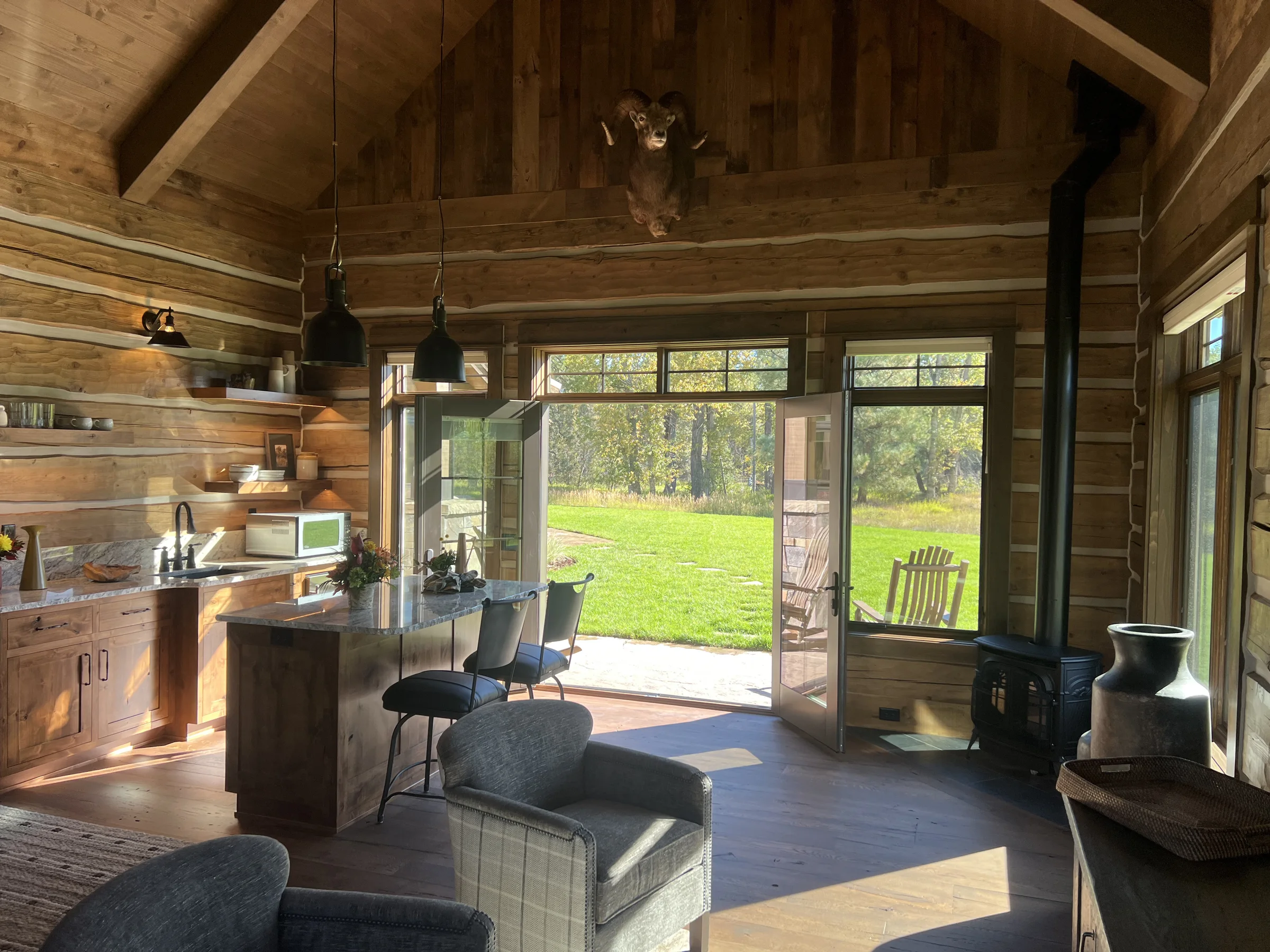 Granny suite with hardwood flooring in a Winnwood Flooring featured project